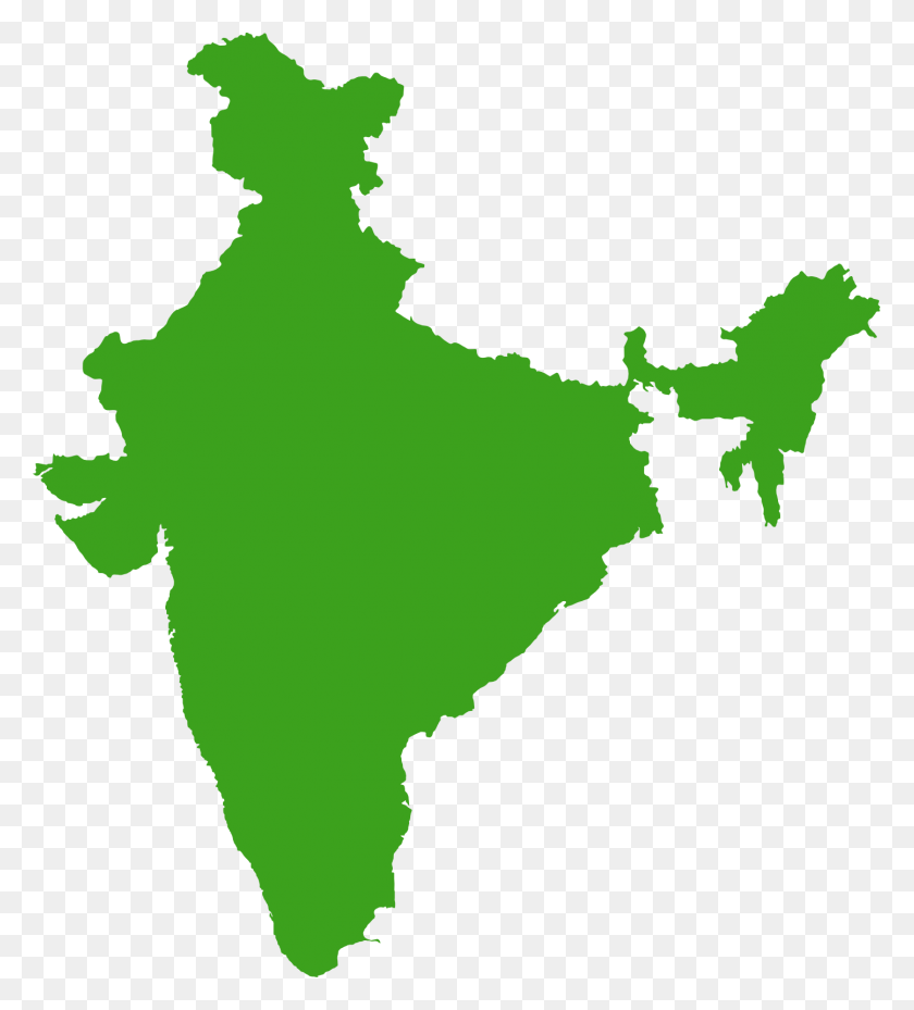 1445x1610 India Coor Locator - Indian PNG