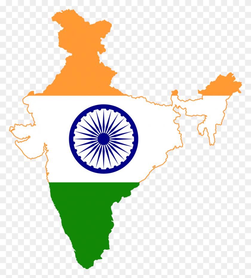 918x1024 India Geo Stub - Independence Day PNG