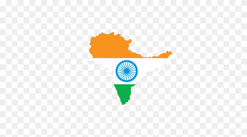 1200x628 India Map Flag Vector And Transparent Png The Graphic Cave - Is A PNG A Vector