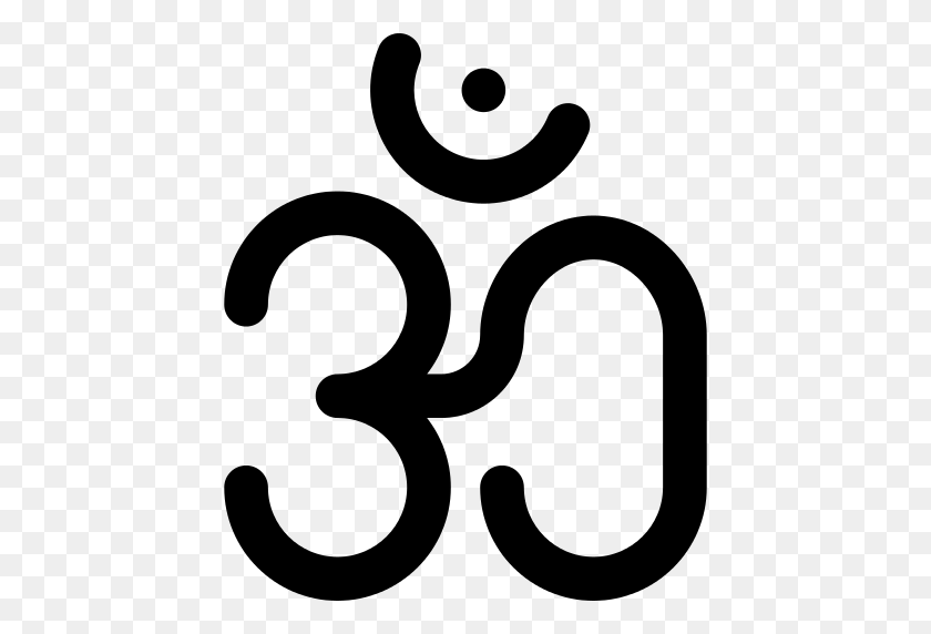 512x512 Значок Индии Png - Символ Ом Png