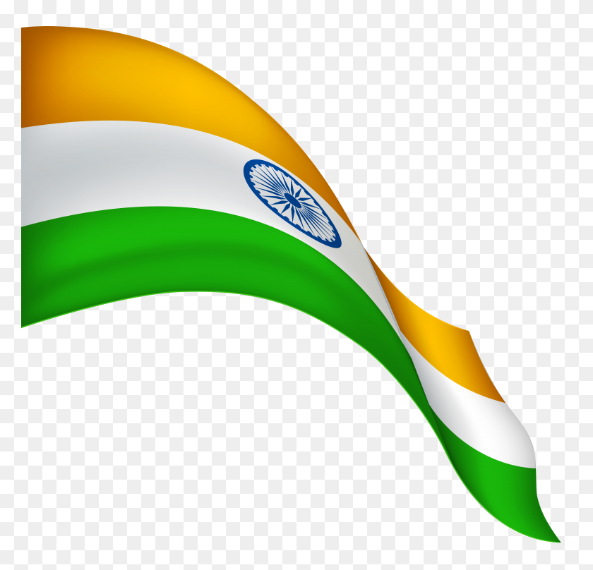 8000x7673 India Waving Flag Transparent Clip Art Gallery - Waving Flag Clipart