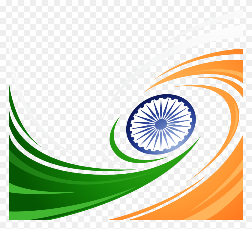 1766x1590 Bandera De La India Png
