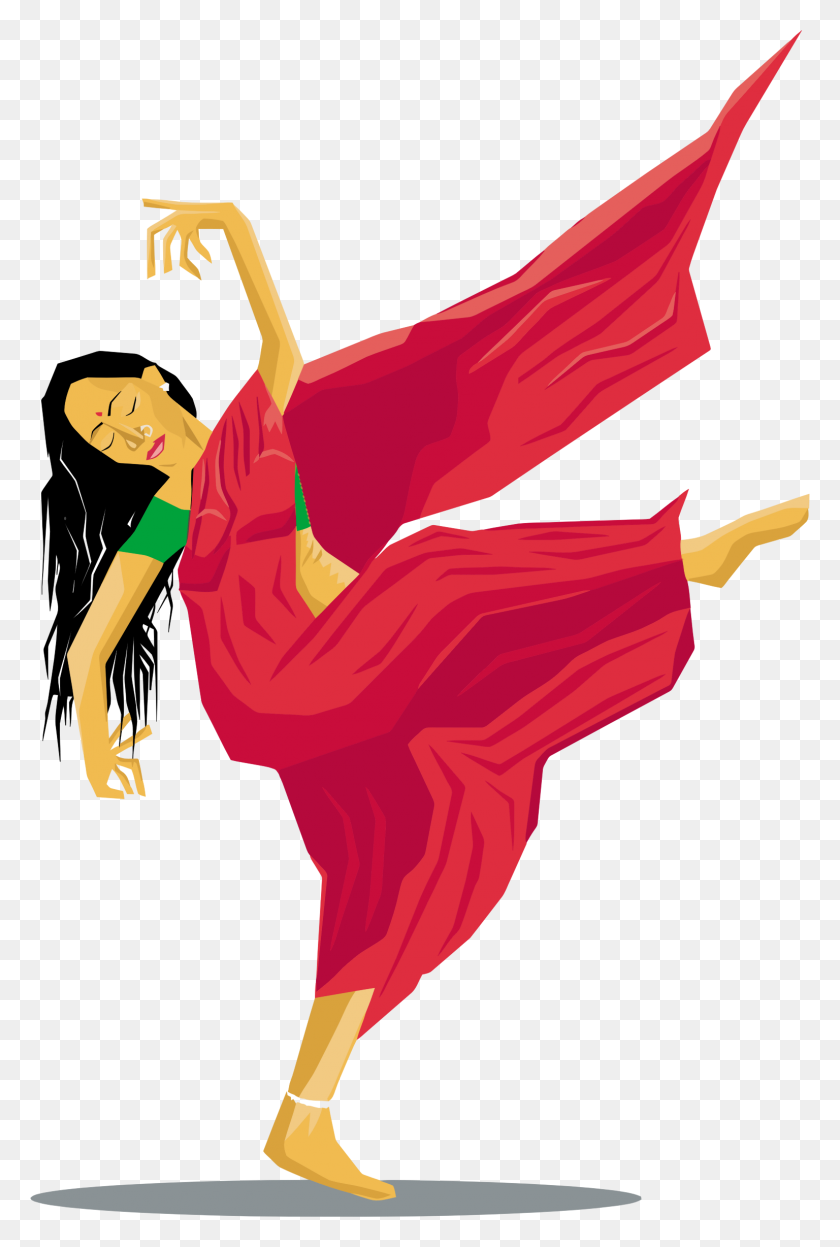 1536x2338 Индийская Леди Танцует Иконы Png - Танец Png