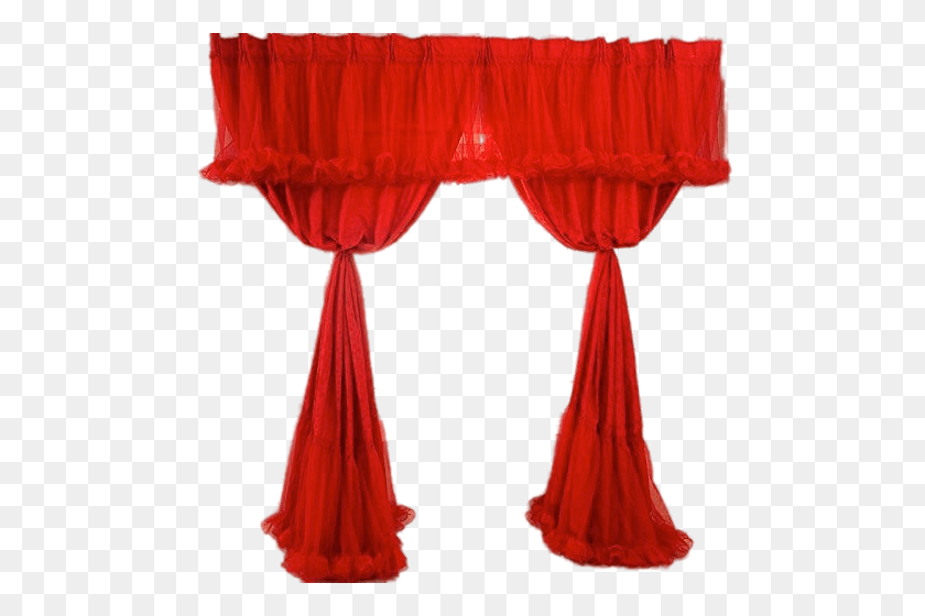 500x500 Indian Style Red Curtains Transparent Png - Red Curtain PNG