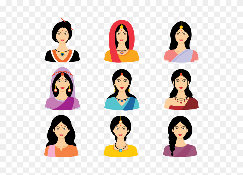 1400x980 Indian Women Vector - Woman Yelling Clipart
