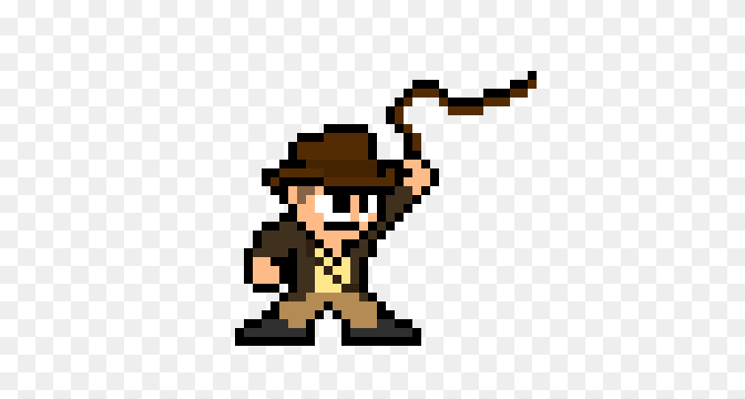 430x390 Indiana Jones Pixel Art Maker - Indiana Jones PNG