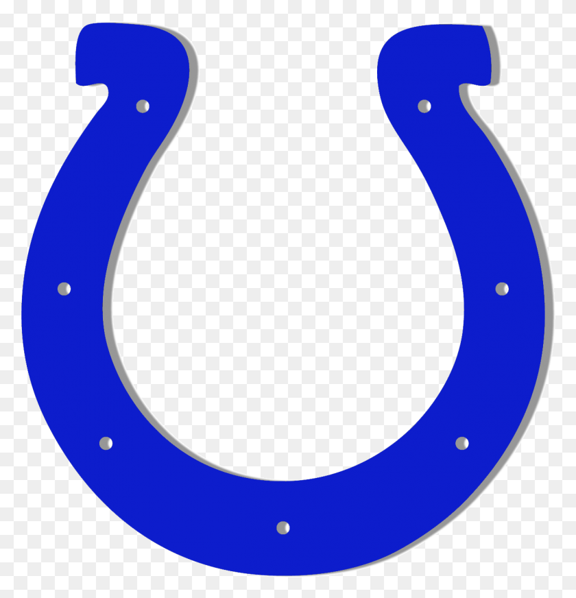 1215x1265 Indianapolis Colts Logo Clipart Tamaño Mediano - Horseshoe Clipart Free