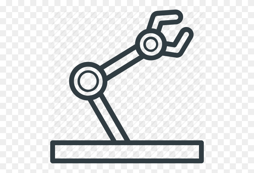 512x512 Промышленное Оборудование, Промышленный Робот, Рука Робота, Рука Робота - Рука Робота Png