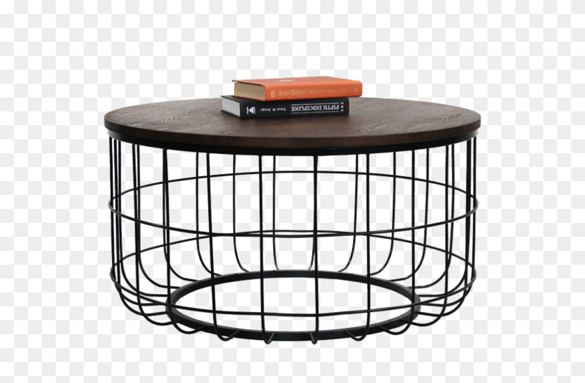 600x490 Industrial Wire Coffee Table Urban - Coffee Table PNG
