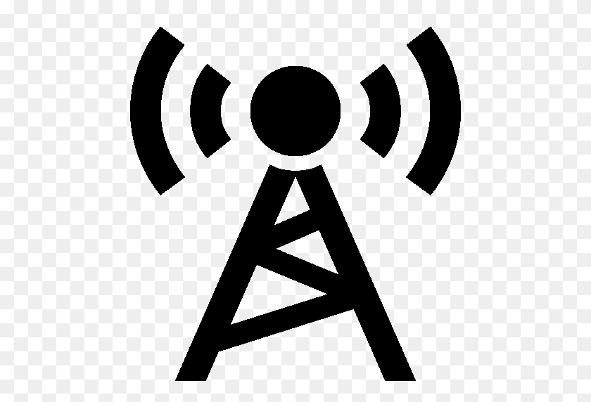 512x512 Значок Промышленности Радиовышка Набор Иконок Для Android - Радиовышка Png