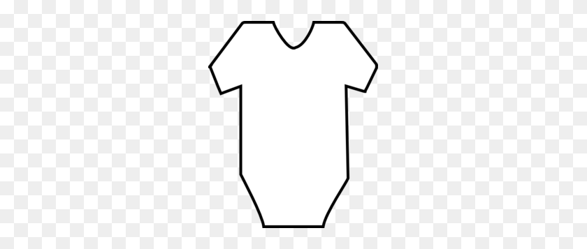 243x297 Младенческая Джемпер Рубашка Контур Картинки - Детский Клипарт