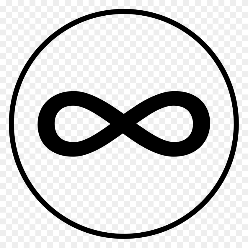 1024x1024 Infinity Symbol In Circle Transparent Png Image - Infinity PNG