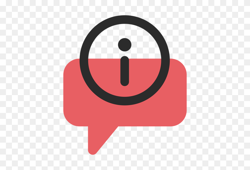 512x512 Info Speech Bubble Contact Icon - Speech PNG