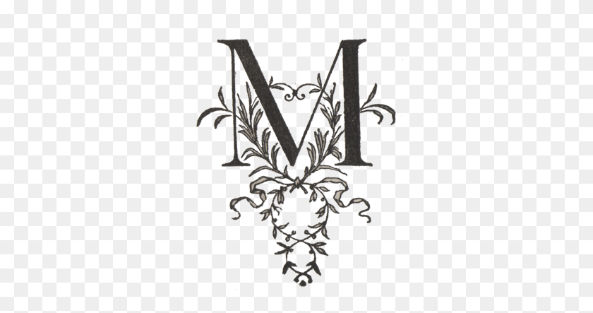 304x383 Initial Letter M - Letter M PNG
