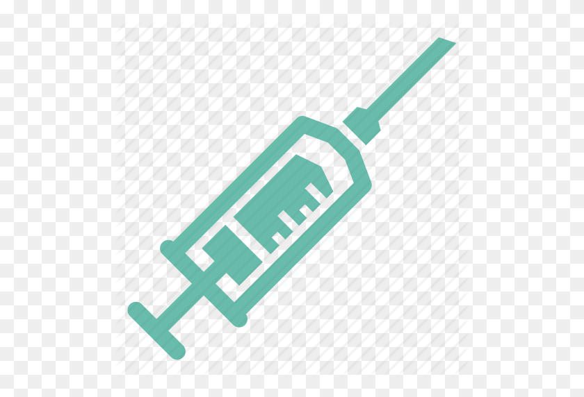 512x512 Inyección, Jeringa, Tratamiento, Vacuna Icono - Vacuna Png