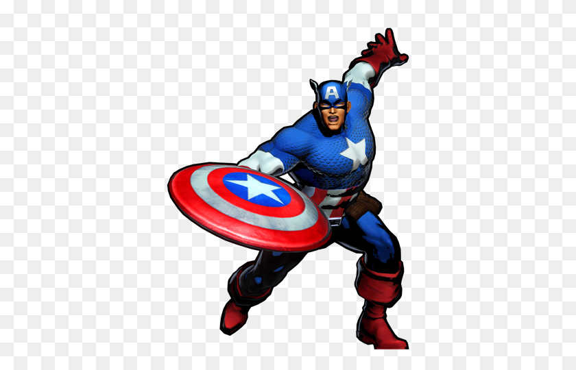 480x480 Injustice Guest Fighter Captain America - Captain Marvel PNG