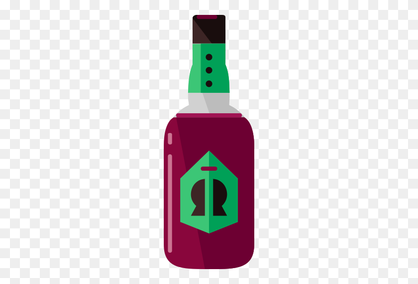 512x512 Ink Bottle Png Icon - Potion Bottle PNG