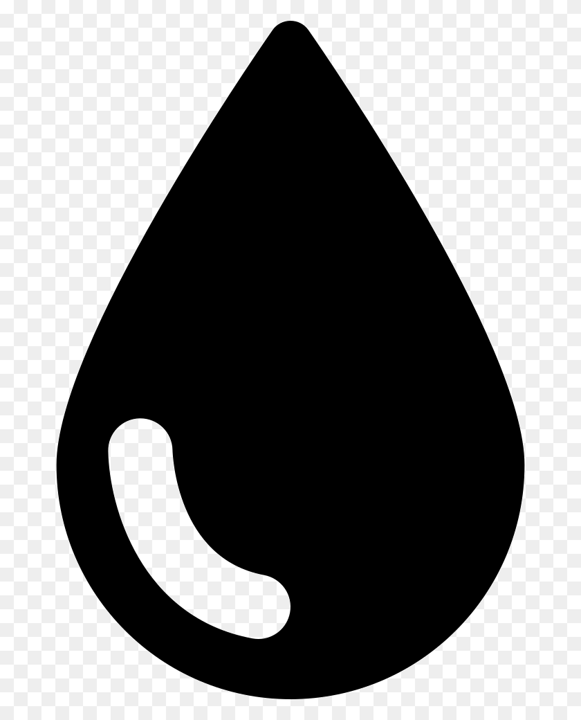 678x980 Ink Drop Filled Shape Png Icon Free Download - Ink In Water PNG