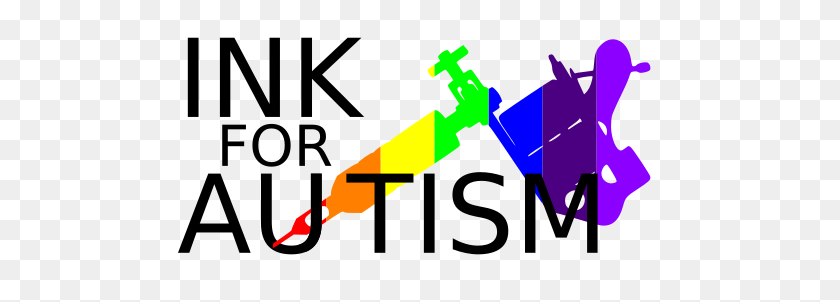 483x242 Ink For Autism Whiteaker Tattoo Collective - Paypal Clipart