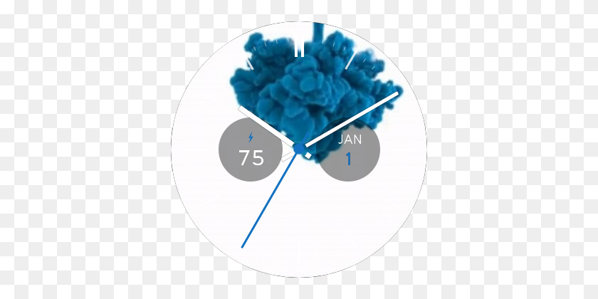 360x360 Ink Water For Huawei Watch - Ink In Water PNG