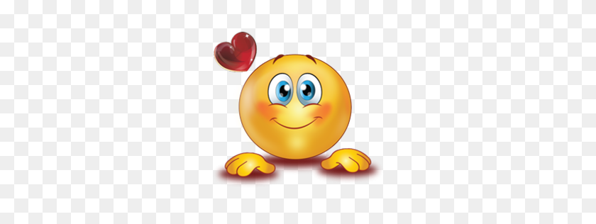 256x256 Innocent Love Emoji - Innocent Clipart