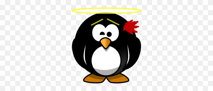 276x300 Невинный Пингвин, Будучи Застрелен Картинки - Выстрел Клипарт