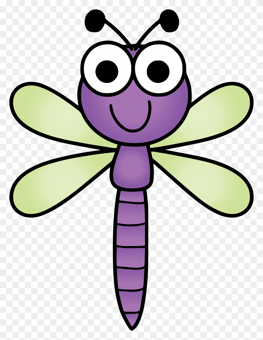 2381x3134 Insect Cartoon Dragonfly Clip Art - Free Dragonfly Clipart