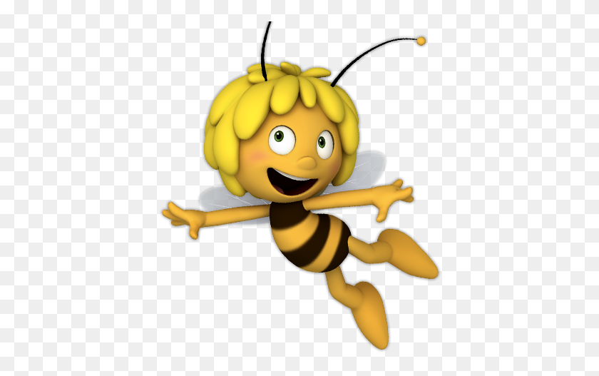 400x467 Insect Clip Bee, Maya And Bee Art - Bee Sting Clipart