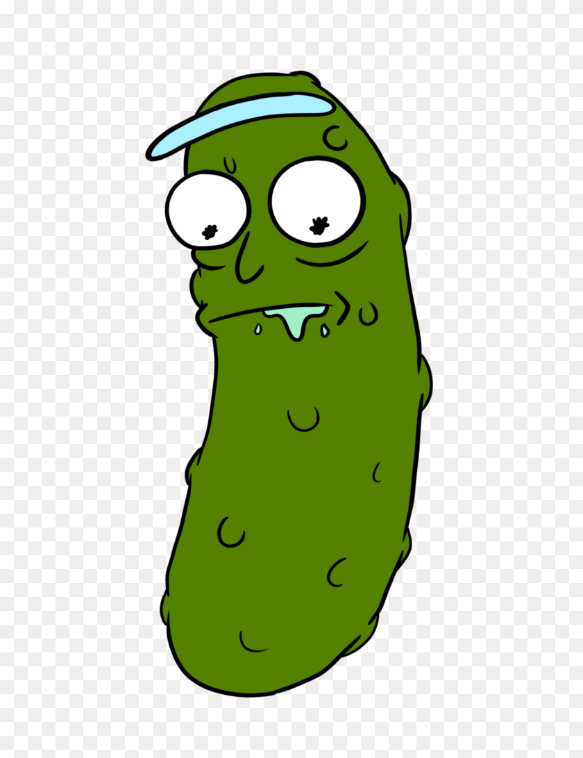774x1032 Insert Title Here Pickle Rick He's A Rickle Done In Adobe - Pickle Rick PNG