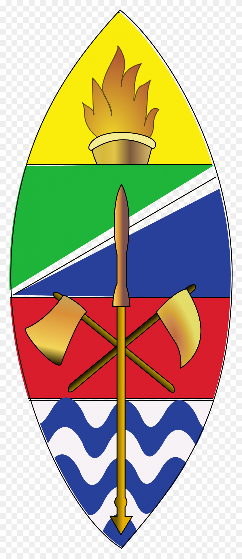 2000x4821 Insigne Tanzaniae - Rebellion Clipart