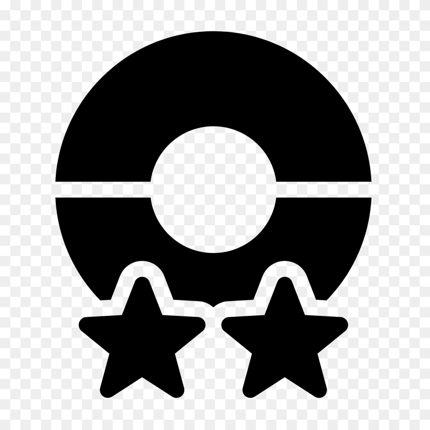 1600x1600 Значок Знаки Отличия Звезды Заполнены - Круг Звезд Png