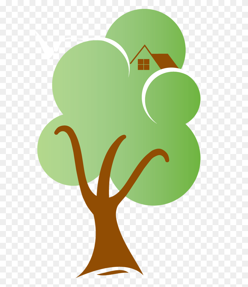600x909 Вдохновляющий Дизайн Логотипа Дерева, Который Прилипает - Логотип Дерево В Png