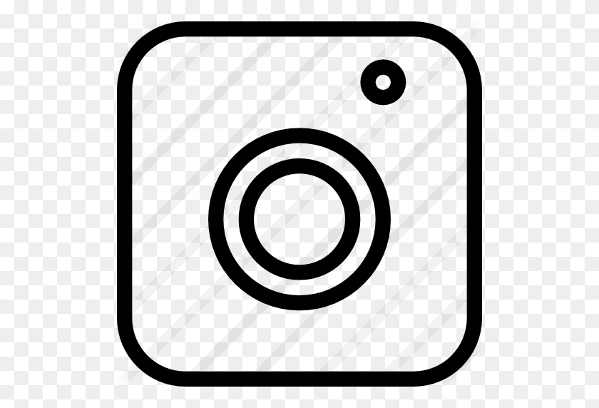 512x512 Instagram - Logotipo De Instagram Blanco Png