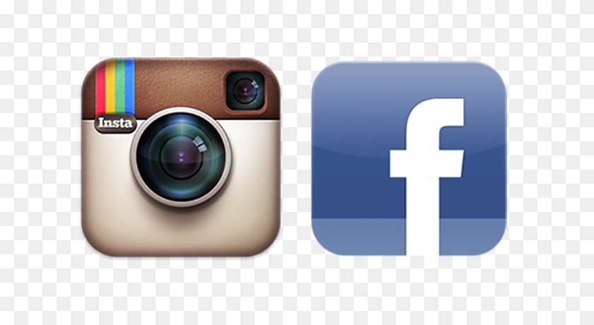 620x400 Instagram And Facebook Logos - Facebook Instagram Logo PNG