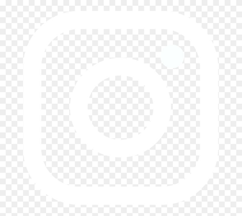700x690 Футболка Instagram Черно-Белые Клипарты Молли - Белый Значок Instagram Png