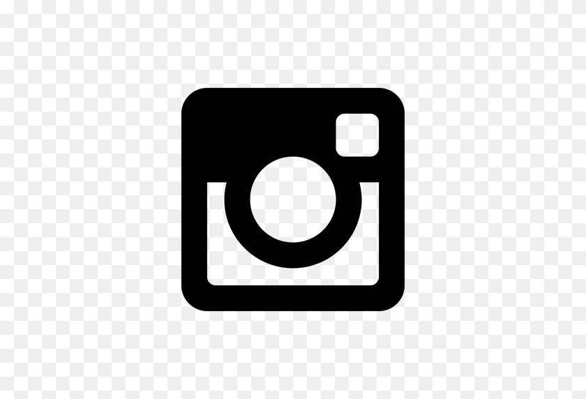 512x512 Instagram, Icono Negro - Logotipo De Instagram Negro Png