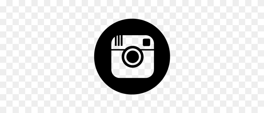 300x300 Instagram Camera Logo Black - Camera Logo PNG