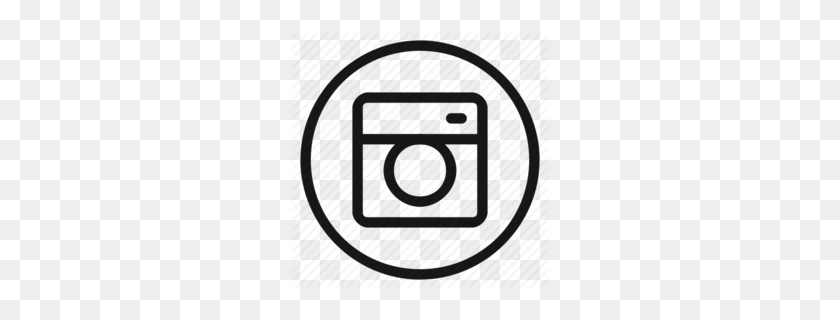 260x260 Instagram Camera Logo Clipart - White Instagram Icon PNG