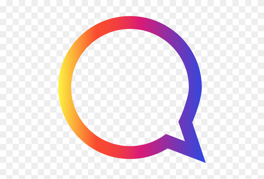 512x512 Instagram Chat Bubble Icon - PNG Instagram