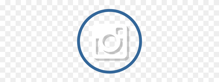 256x256 Instagram Icon Myiconfinder - White Instagram Icon PNG