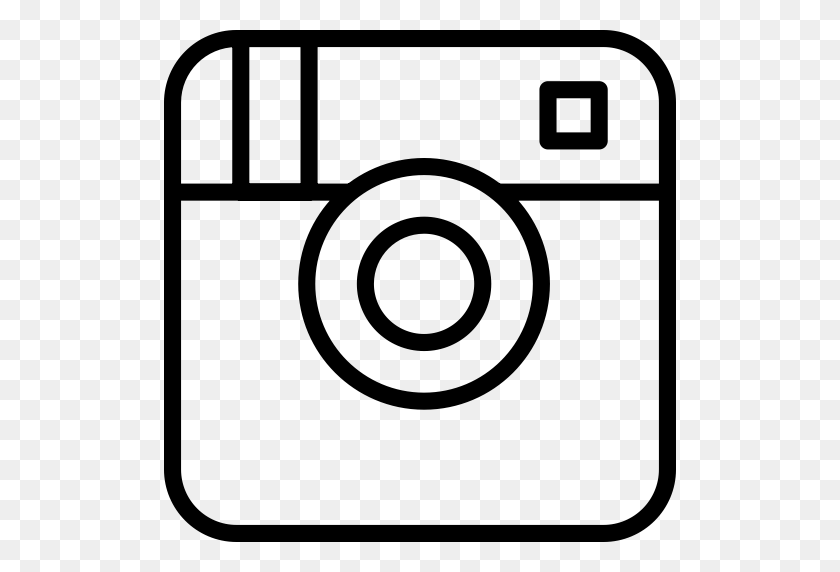 Instagram Logo Black And White Circle