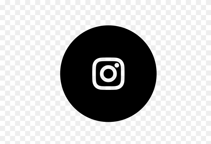 Instagram Icon Black Png