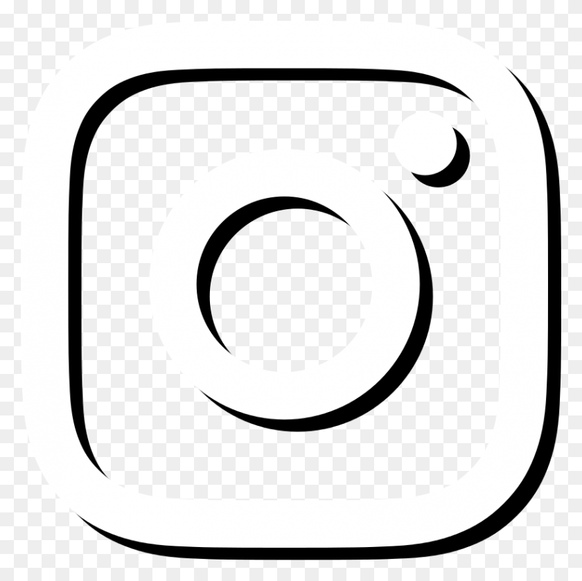 Instagram Logo Icon Transparent Background Instagram Clip Art Black And White