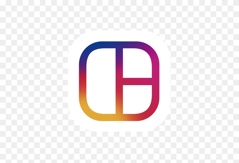 512x512 Instagram Logo Silhouette - New Instagram Logo PNG