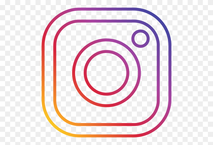 512x512 Instagram, Photo, Round, Social Icon Free Of Neon Icons - Instagram PNG