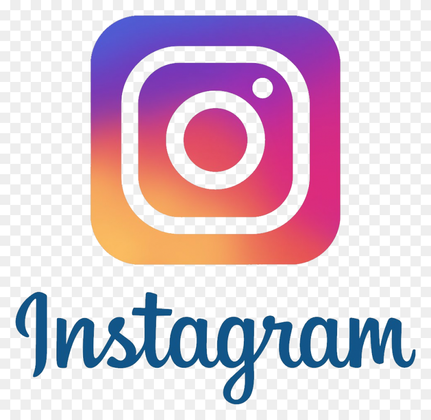 964x940 Instagram Логотип Png С Текстом И Значком - Значок Instagram Png