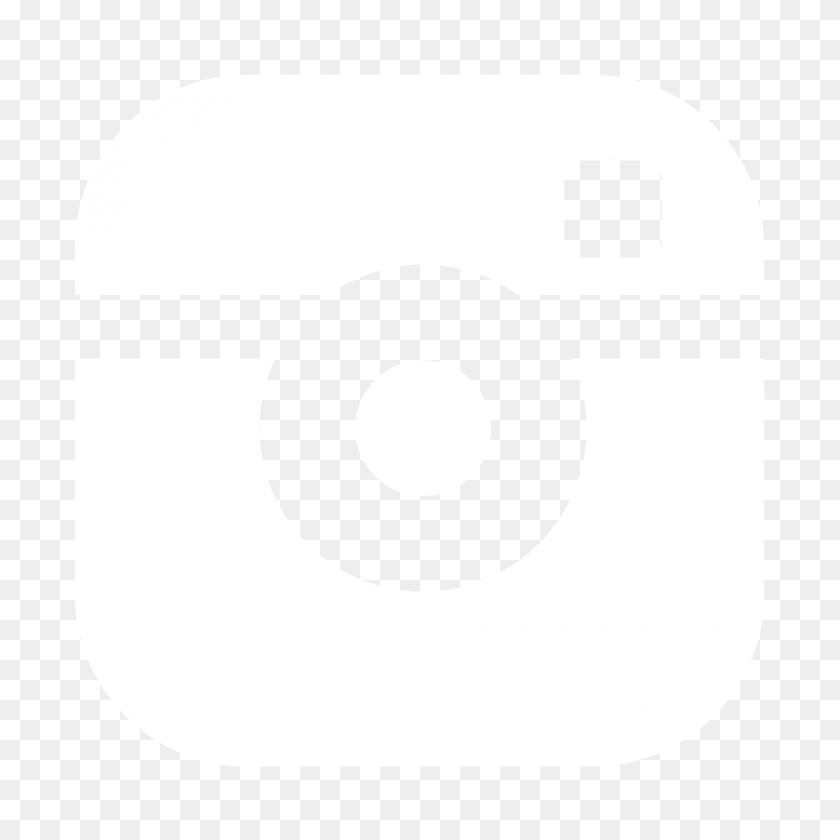 980x980 Instagram Png White - White Circle PNG