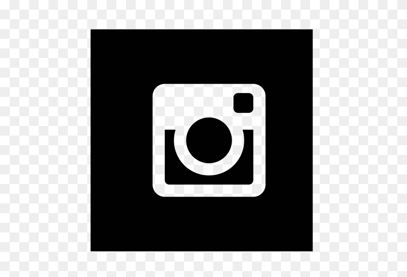 512x512 Instagram, Квадратный Значок - Белый Значок Instagram Png