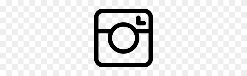200x200 Instagram Вектор Бесплатные Векторы, Логотипы, Значки И Фотографии Загрузка - Логотип Instagram Png Черный
