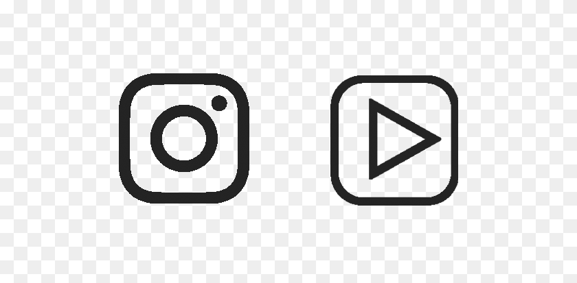 628x353 Instagram Video Logo Png Png Image - Instagram Logo Black And White PNG